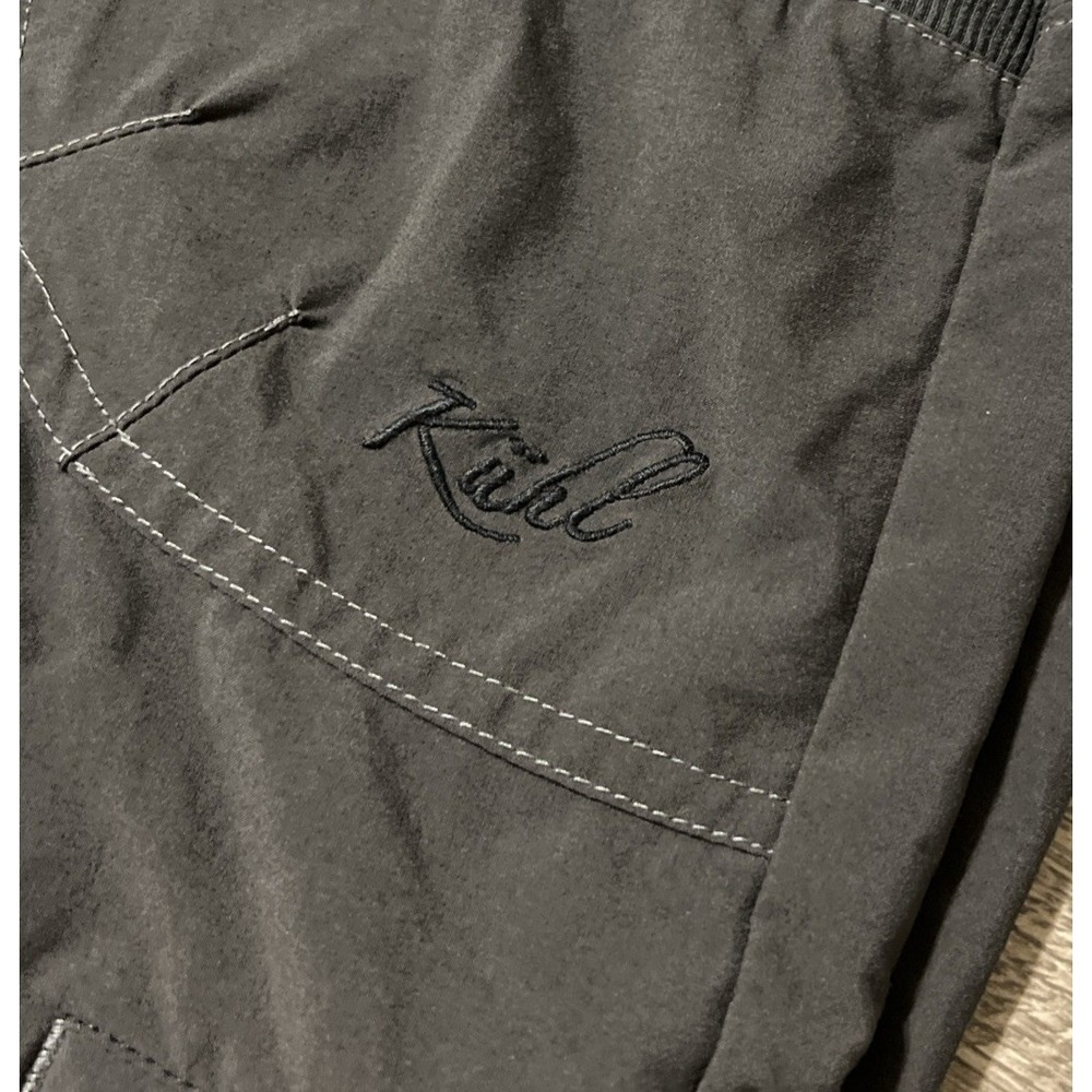 Kuhl Women's Durango Performance Style Cargo Pocket Black Pants Size 12 (34x32) - Picture 6 of 12